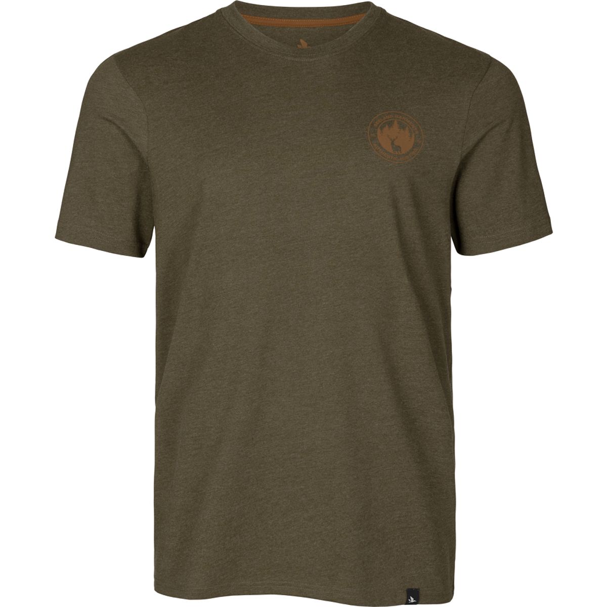 Seeland Saker T-shirt Pine green melange - M