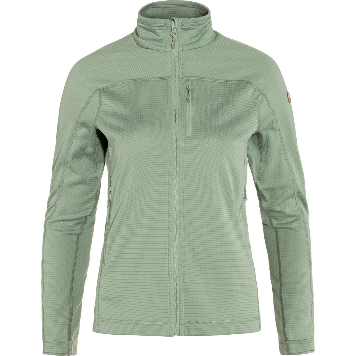 Fjällräven Abisko Lite Fleece Jacket W Misty Green - L