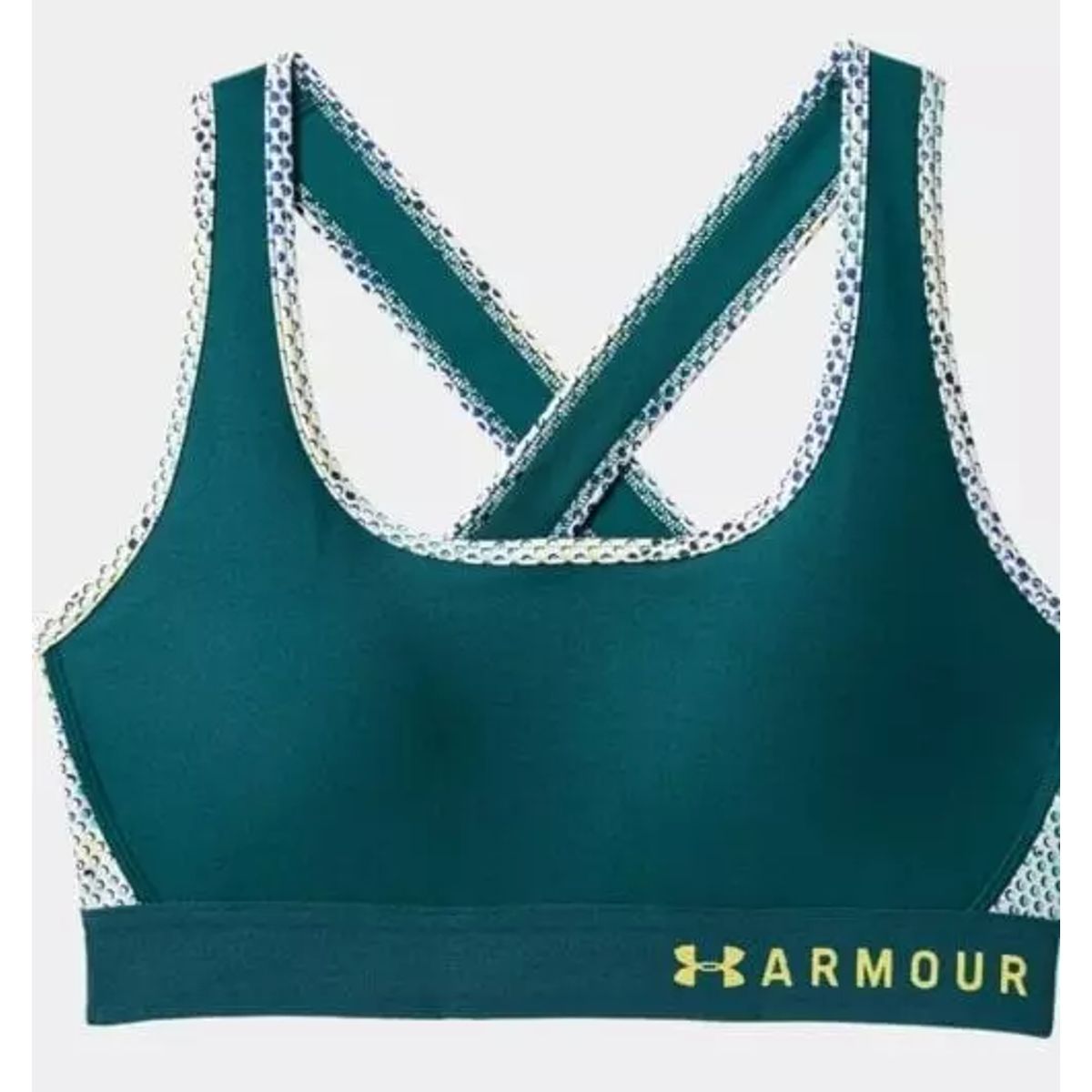 Kvinders Under Armour ® Mid Crossback Print Sports Bra XS