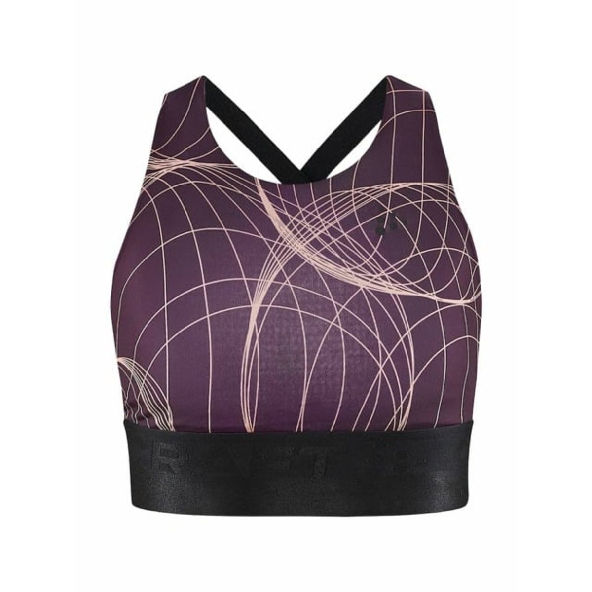 Craft - Core Charge Sport Top W - Burgundy-Bleikur XS