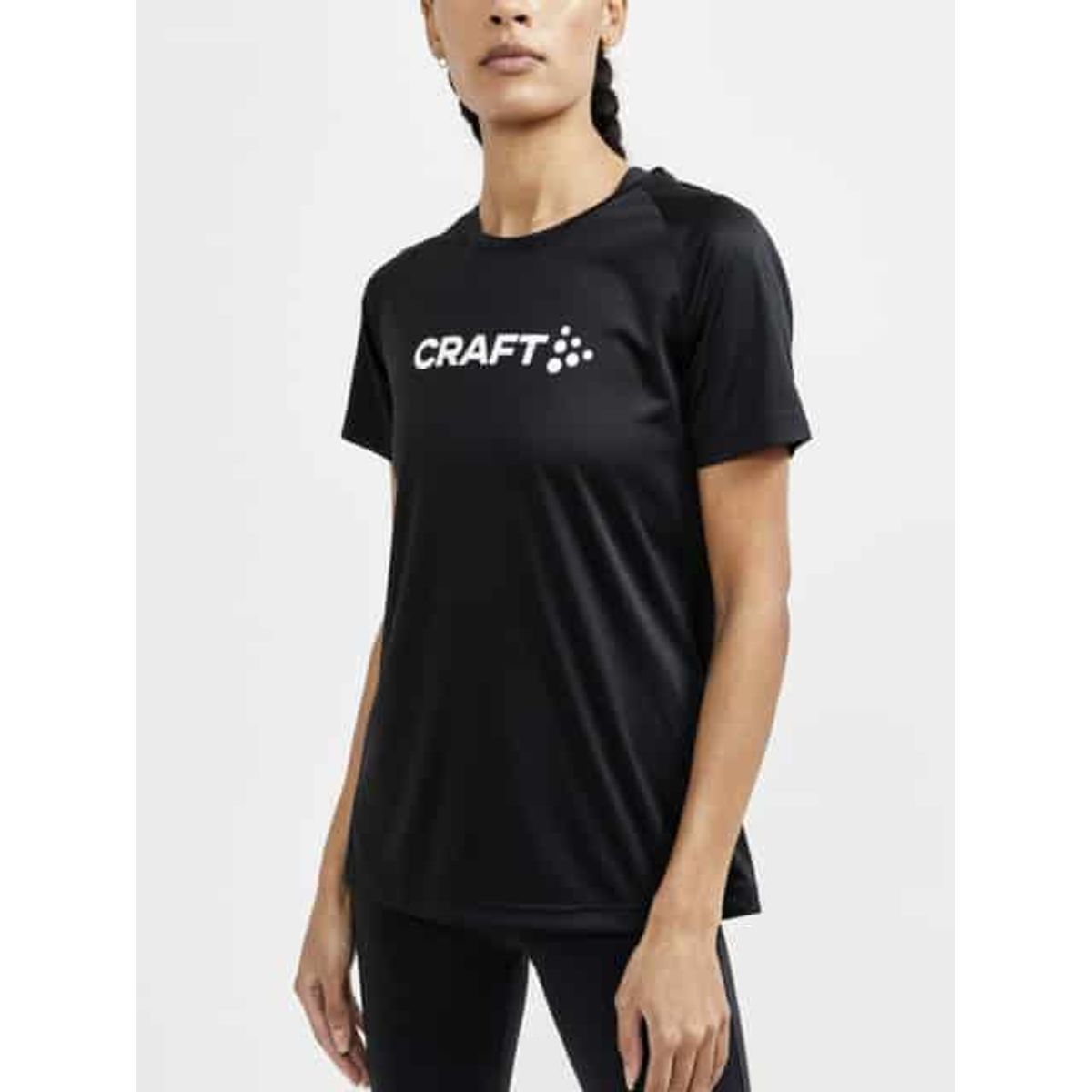 Craft - Core Unify Logo Tee Kvinder - Black XS