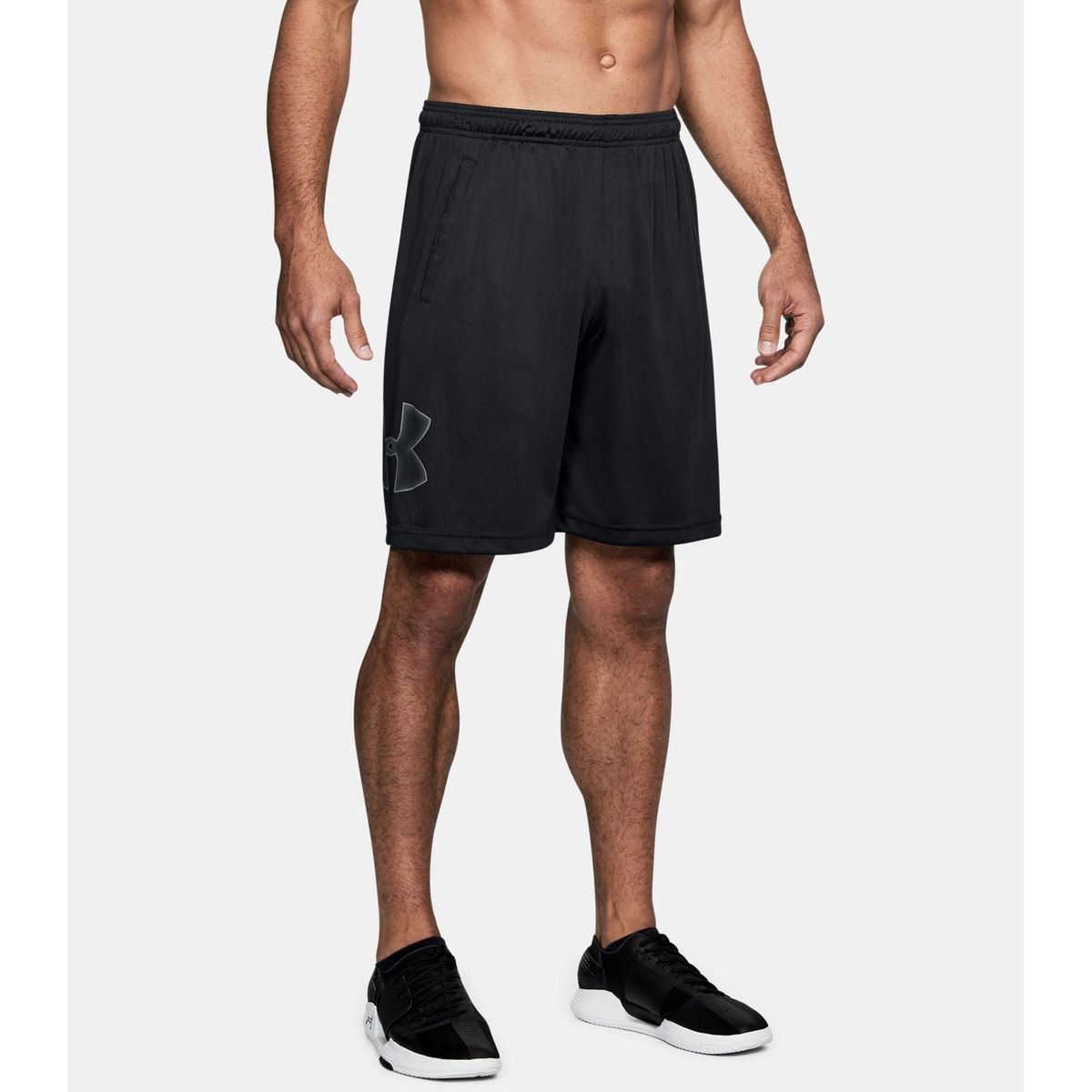 Mænds Under Armour - Tech Graphic Shorts - Black XS