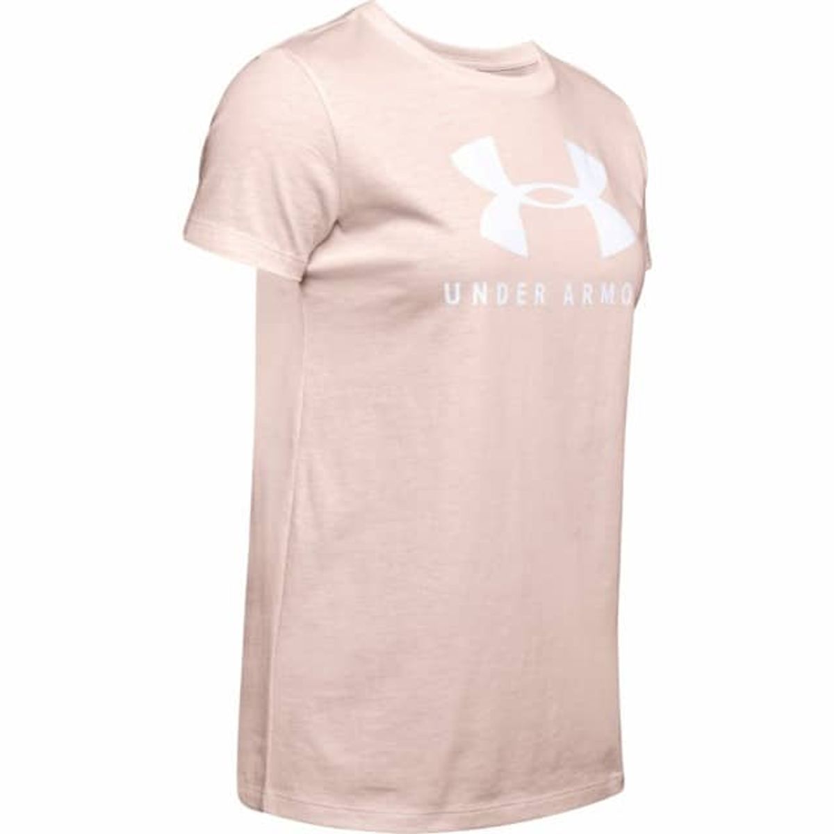 Kvinders Under Armour - Classic Graphic Crew T-shirt - Apex Pink XS