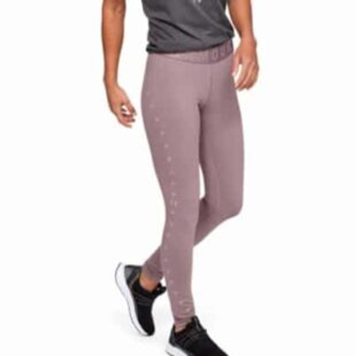 Kvinders Under Armour - Favourit Wordmark Leggins - Hushed Pink XL