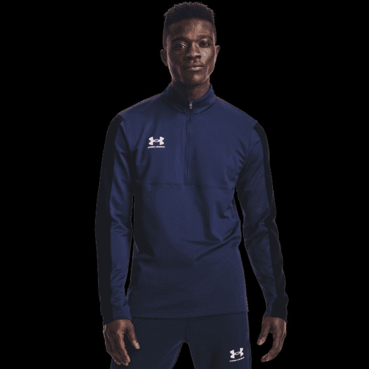 Mænds Under Armour Challenger Midlayer - Navy Blå XL