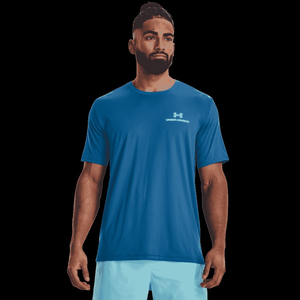 Mænds Under Armour - Rush Energy Ss - Cruise Blue XXL