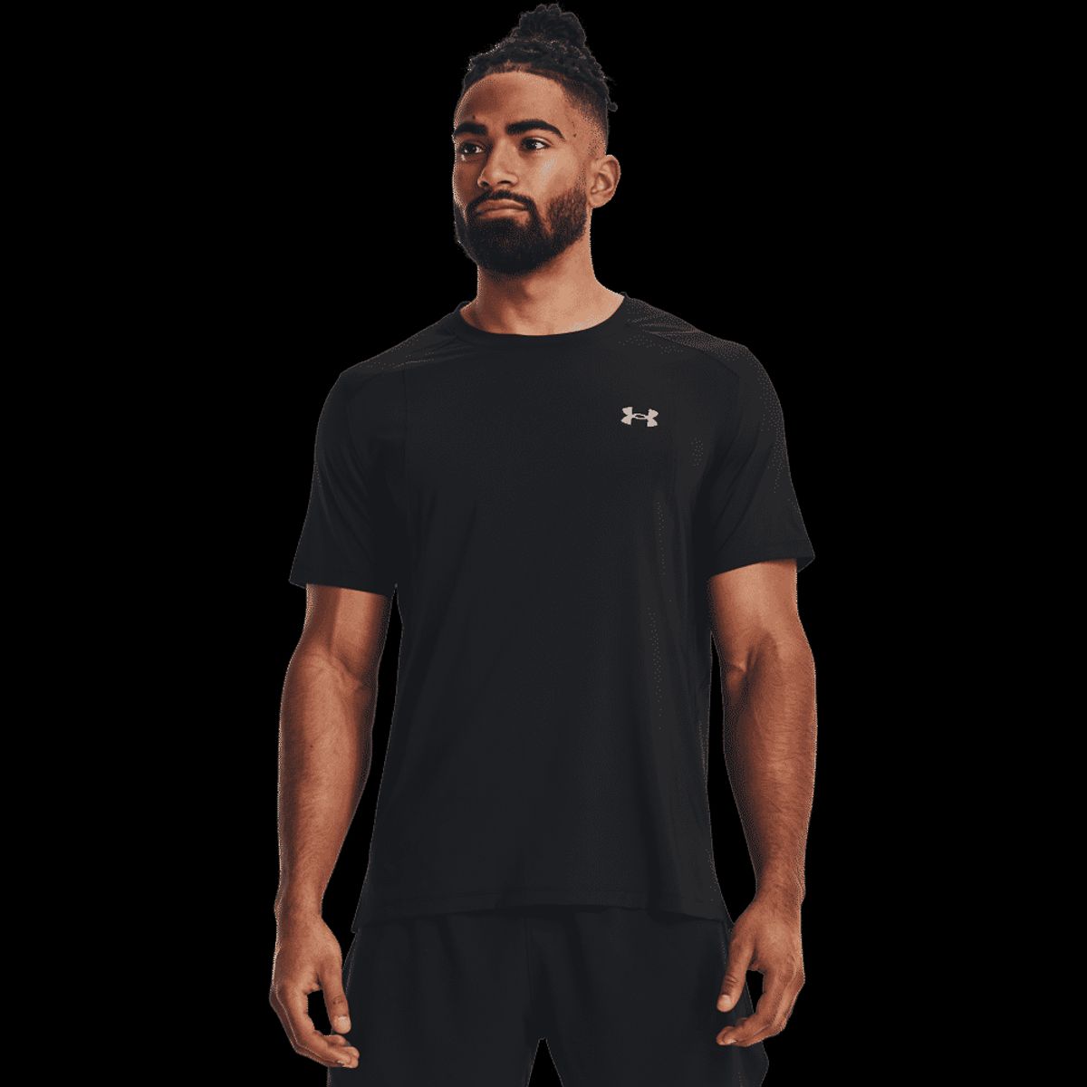 Mænds Under Armour - Iso-chill Run Laser Tee - Black S