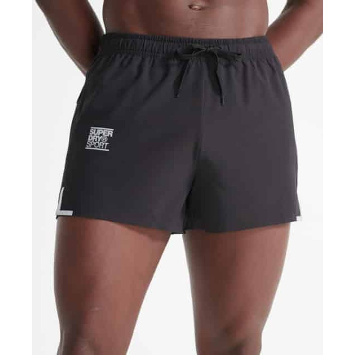 SuperDry Sport - Run Lightweight Shorts - Black XS