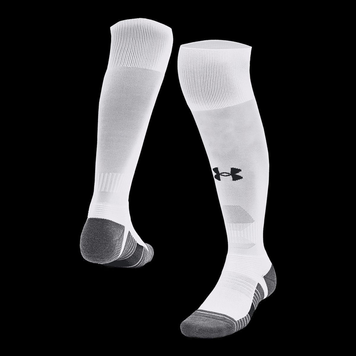 Under Armour Accelerate Over-The-Calf Socks - White XL