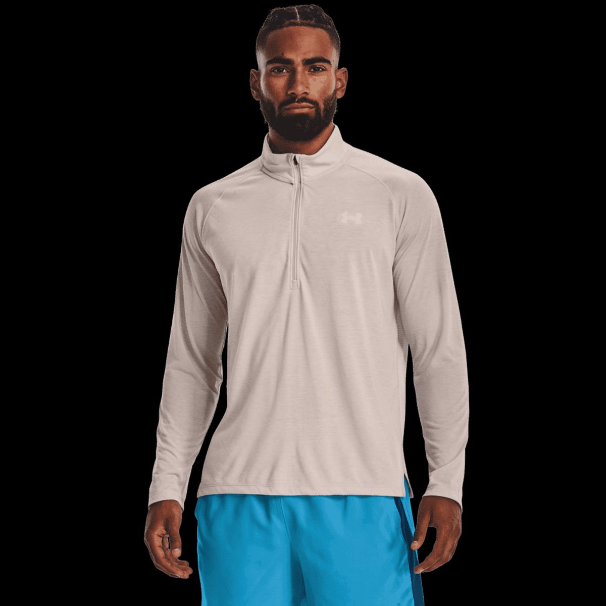 Under Armour Mænd - Streaker Run Half-zip - Ghost Grey S