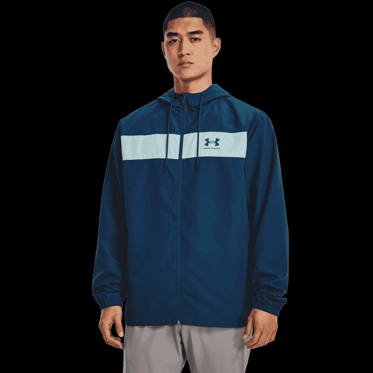 Under Armour Mænd - Sportstyle Windbreaker Jacket- Petrol Blue S