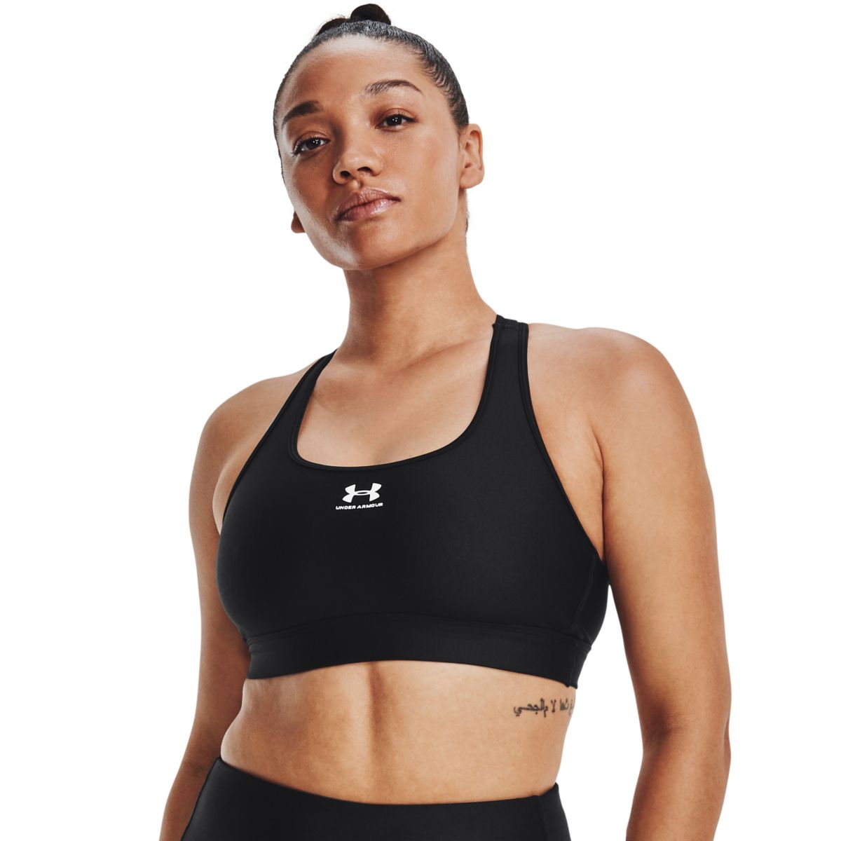 Under Armour Kvinder - Mid Padless Bra - Black XL