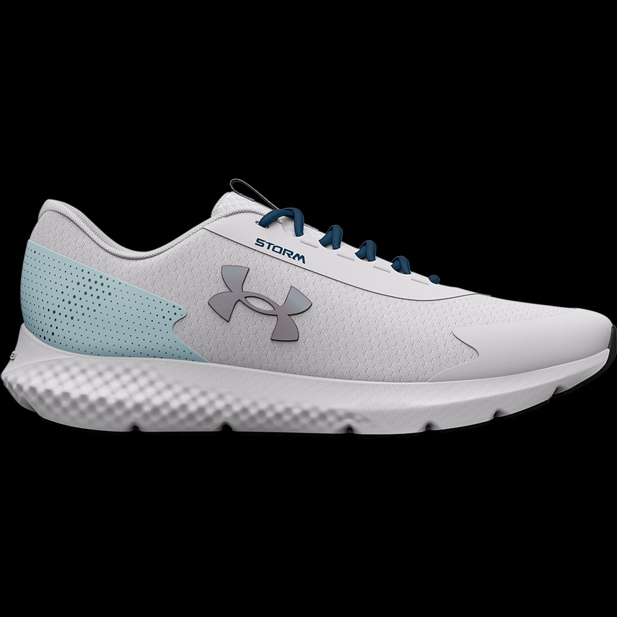 Under Armour Kvinder - Charged Rogue 3 Storm - Halo Gray / Fuse Teal 42 ½