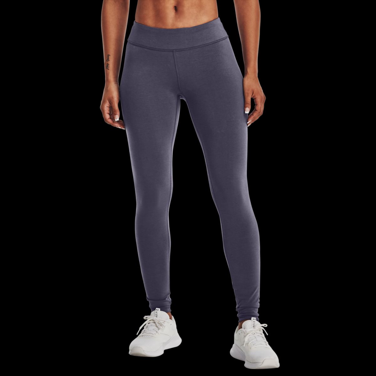 Under Armour Kvinder - Favorite Wordmark Leggings - Tempered Steel L