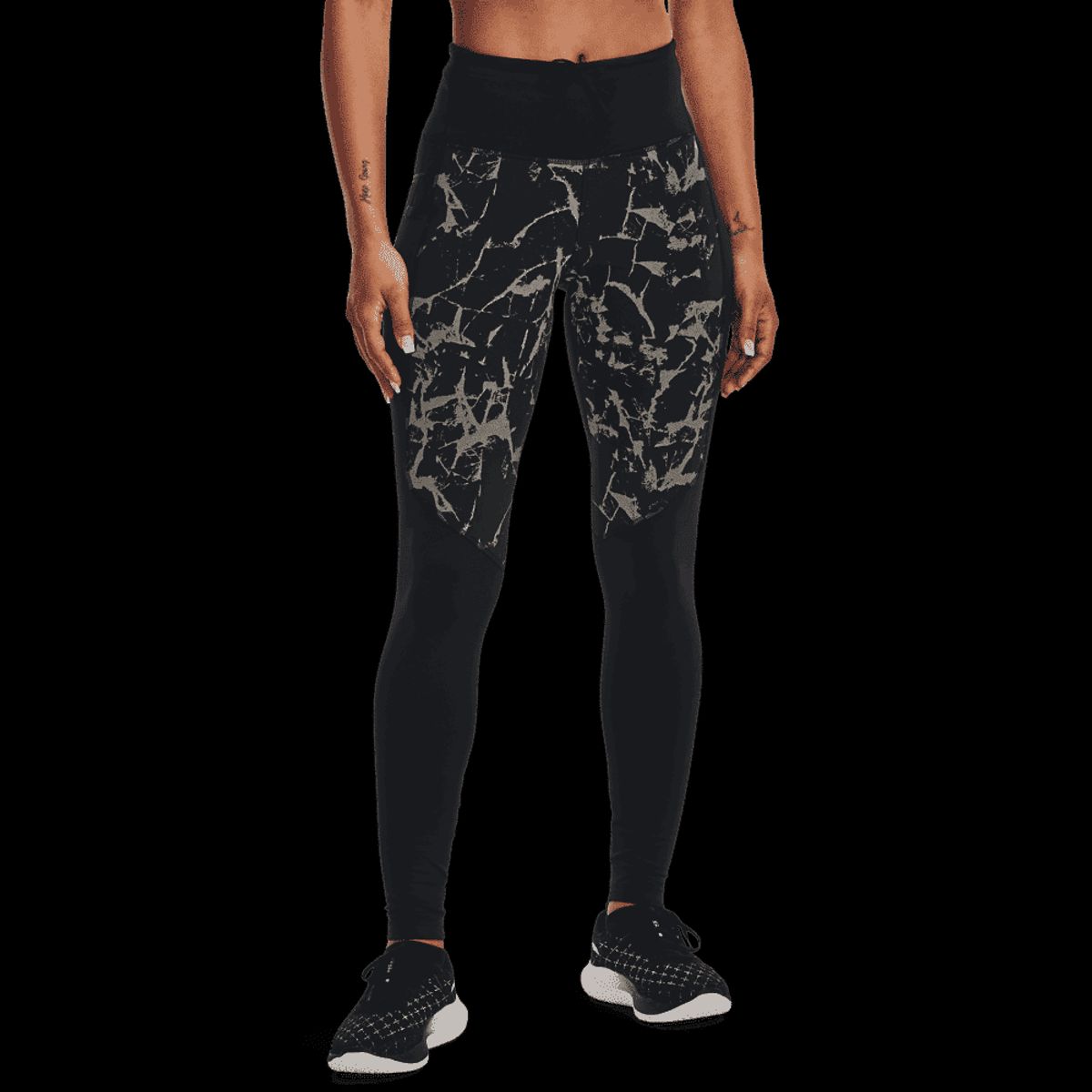 Under Armour Kvinders - OutRun The Cold Compression-Tights - Black XS