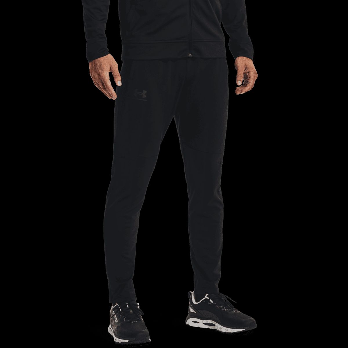 Mænd Under Armour - Pique Track Pants - Sort XS