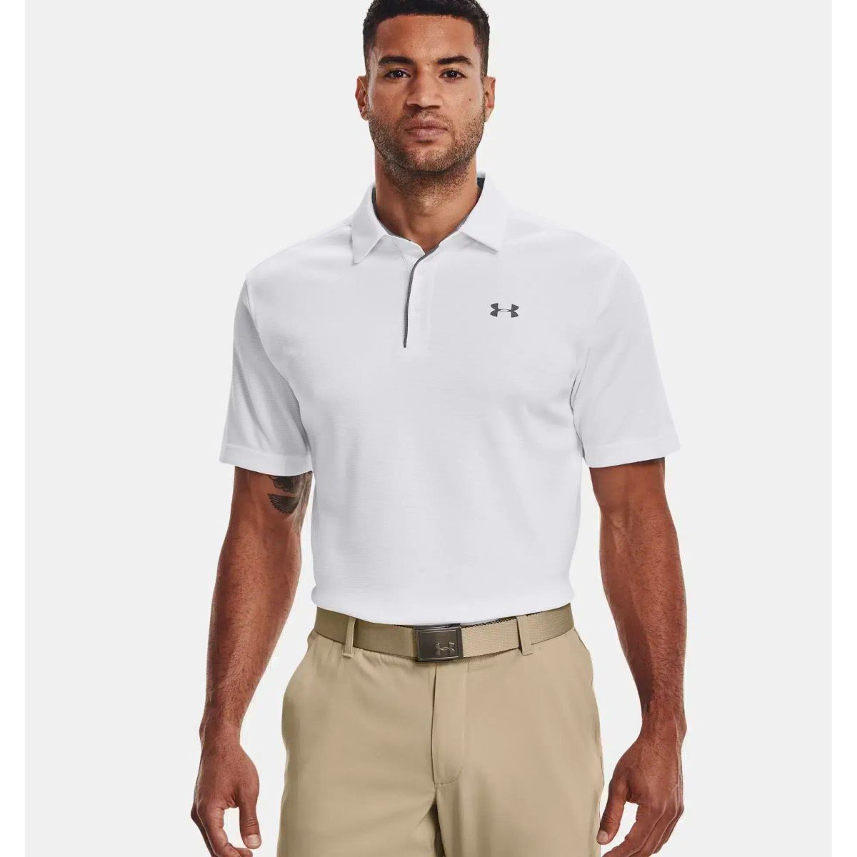 Mænds Under Armour - Tech Polo - Hvid XXL