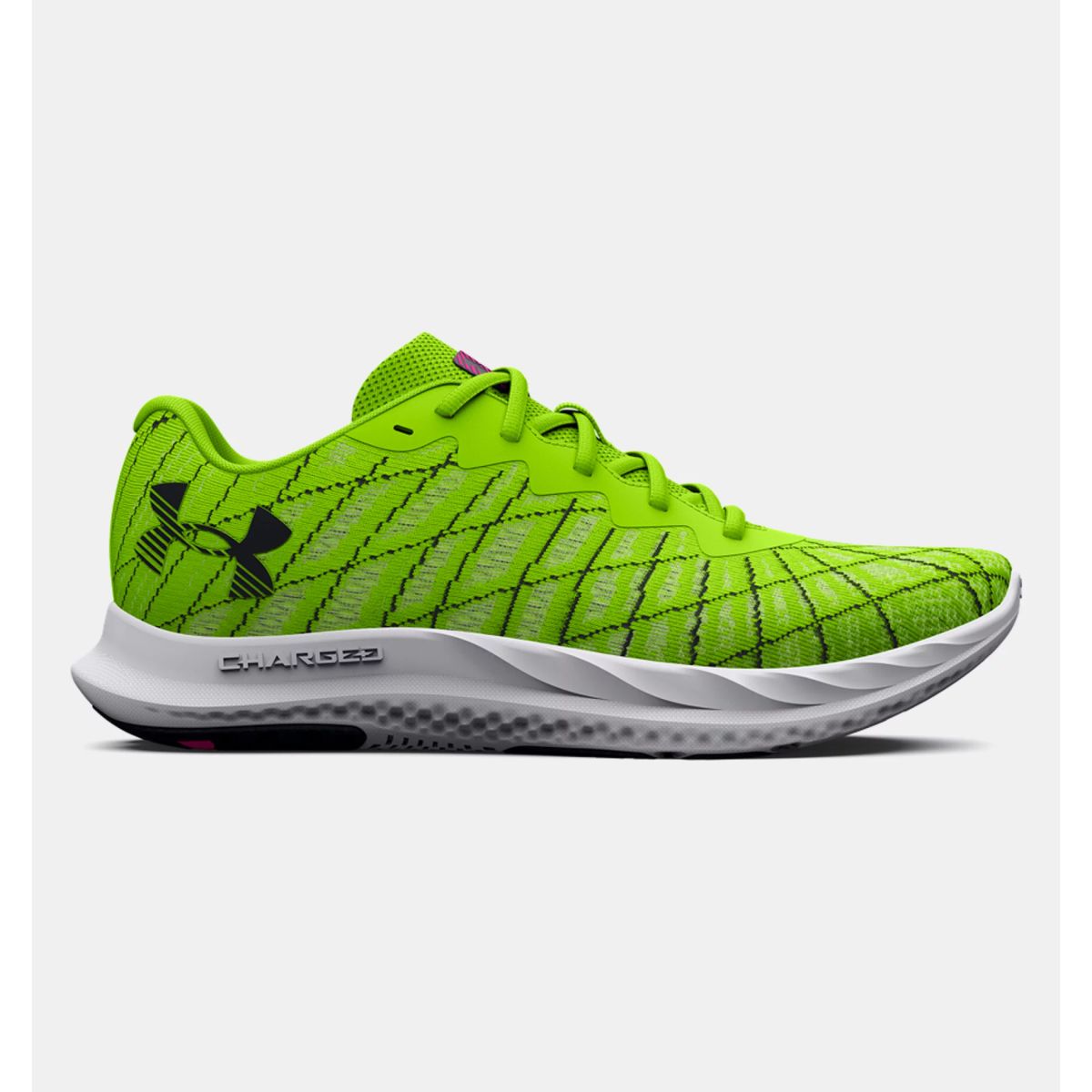 Under Armour Mænds - Charged Breeze 2 - Lime Surge 42 ½