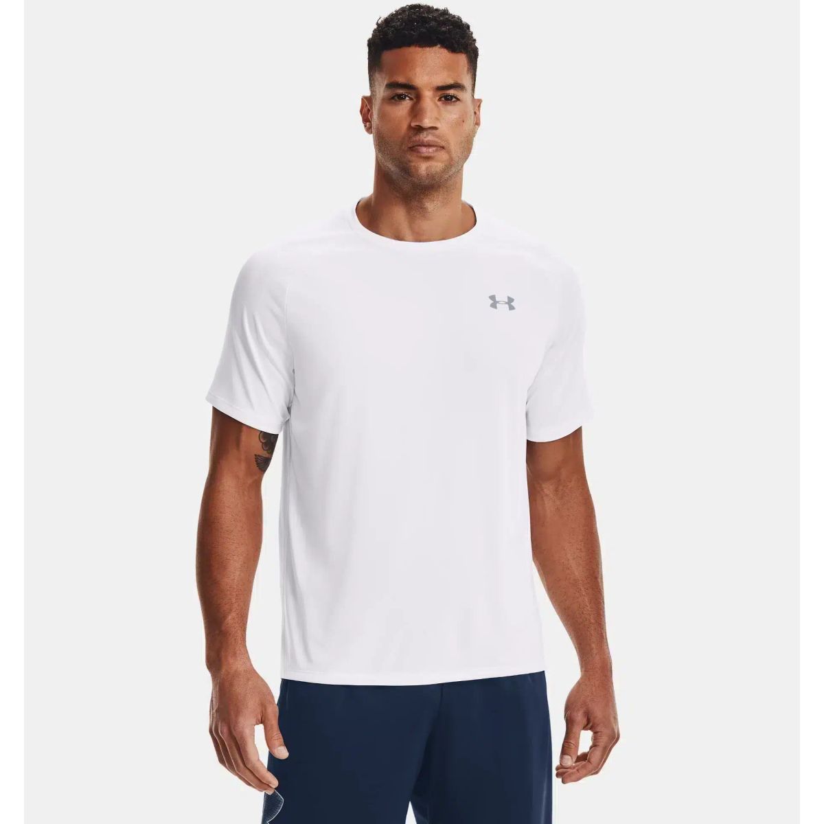 Mænds Under Armour Tech 2.0 T-shirt - White S