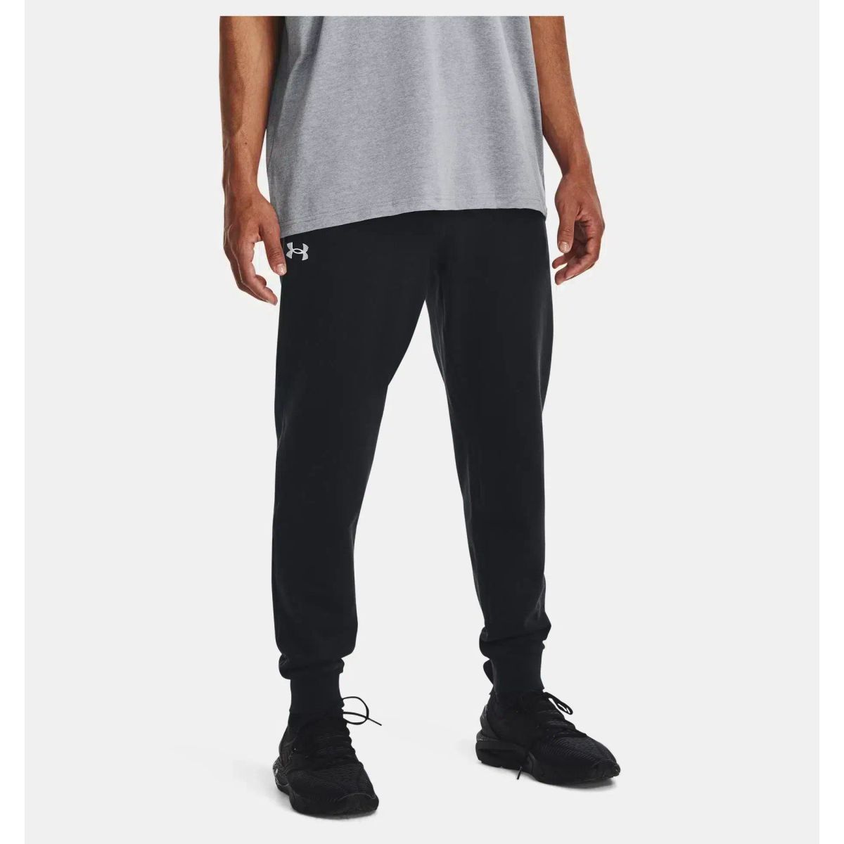 Mænds Under Armour - Rival Fleece Joggers - Black L