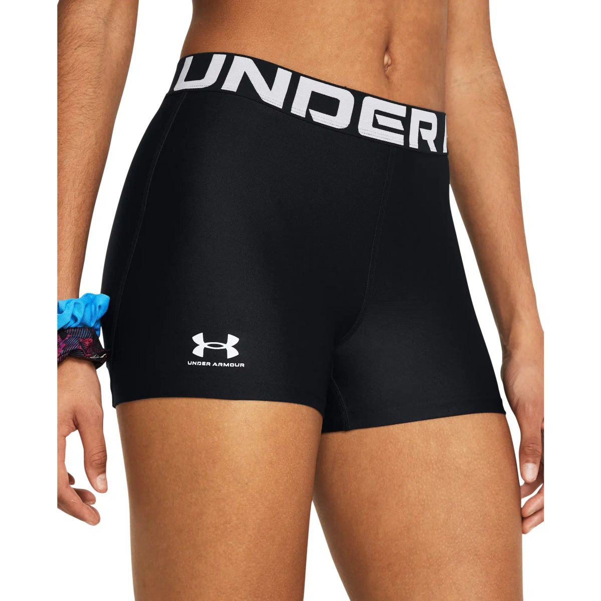 Kvinders Under Armour - HeatGear Authentics Shorty - Black XXL