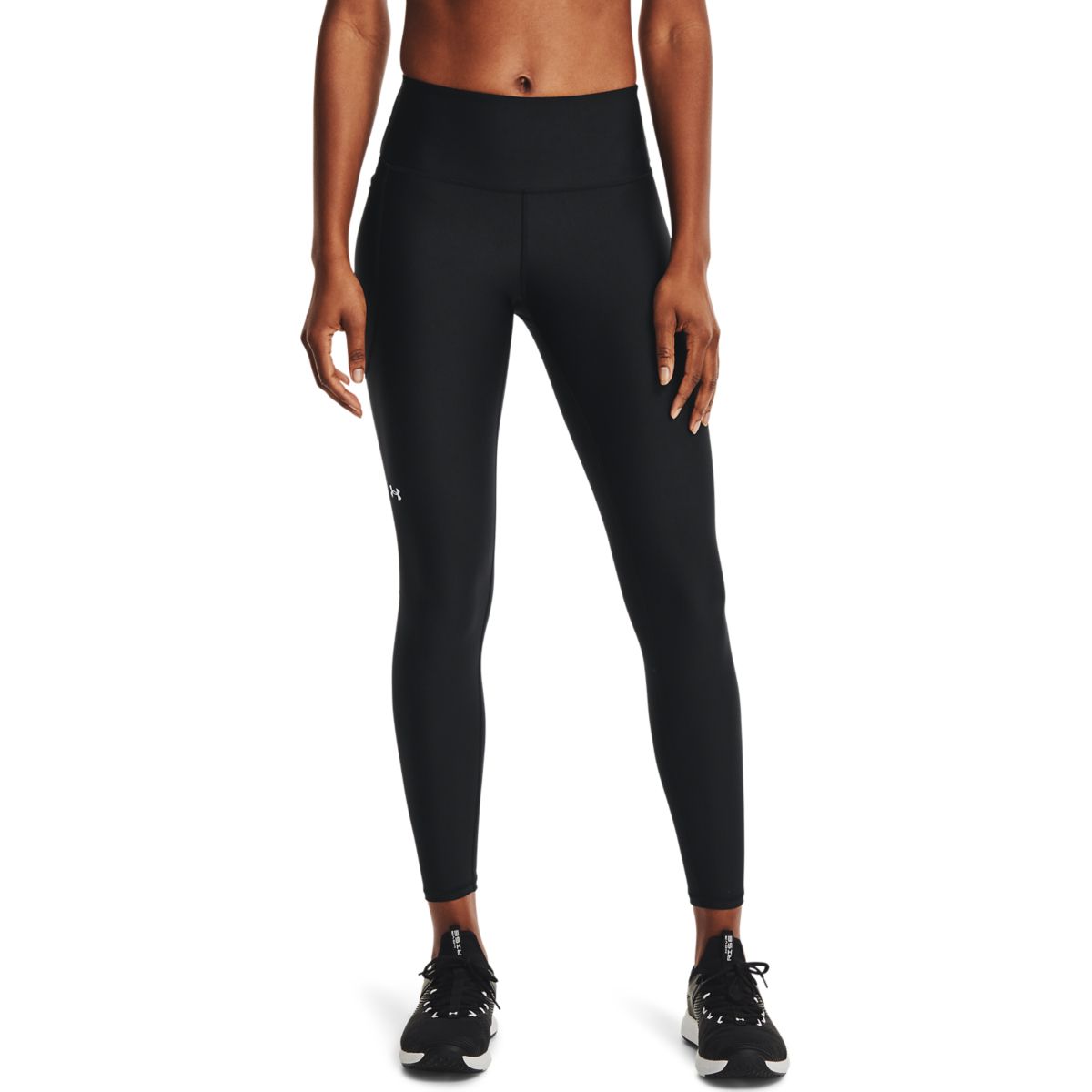 Under Armour Kvinder - HeatGear No-Slip Full-Length Leggings - Sort XS