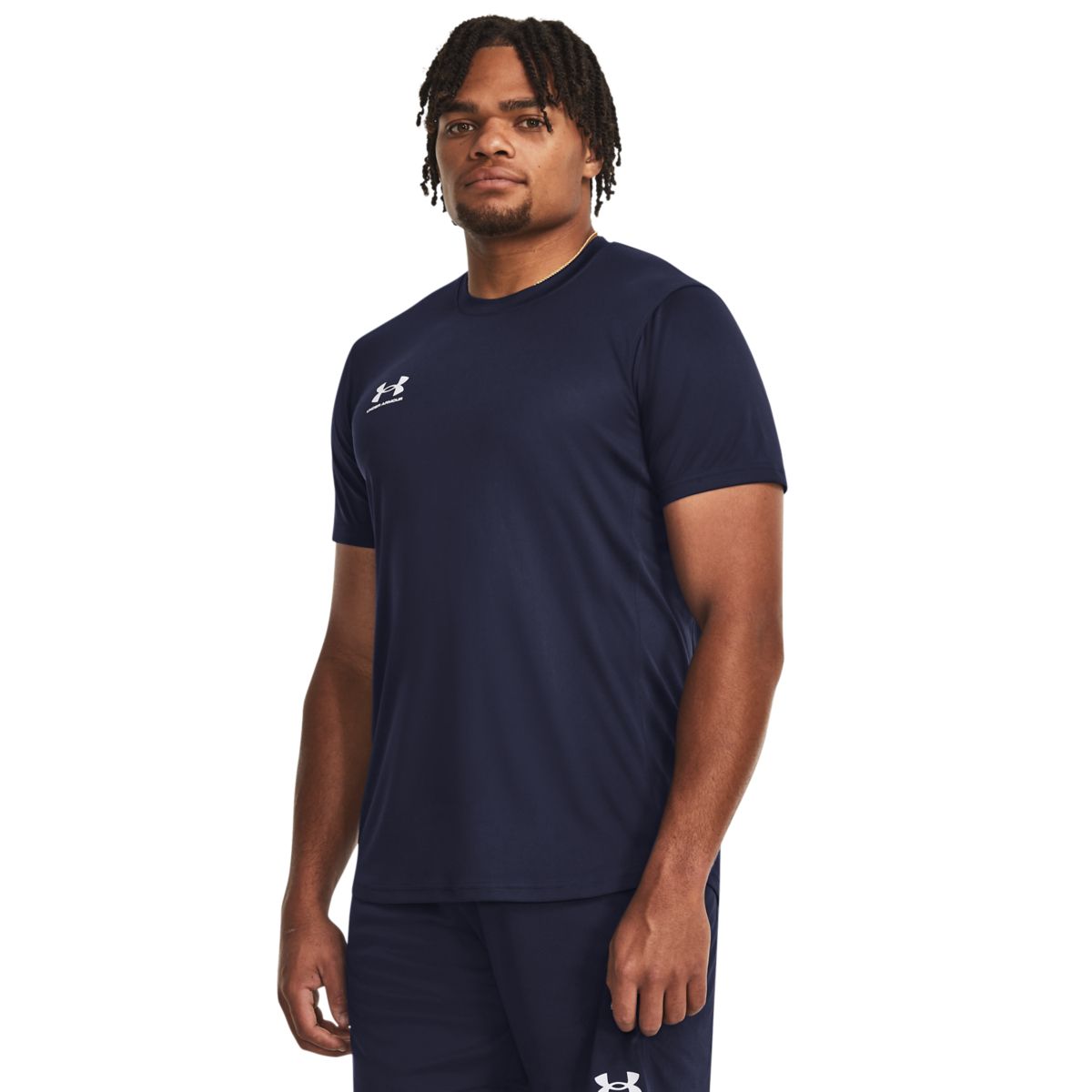 Under Armour Mænd - Challenger Train Short Sleeve - Midnight Navy L