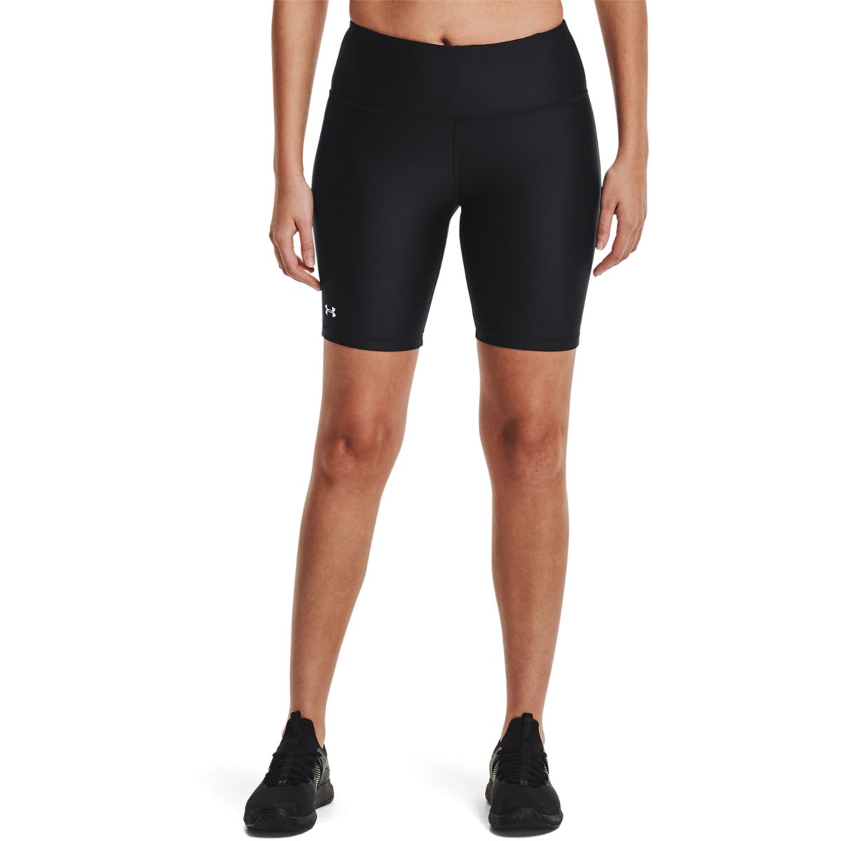 Under Armour Kvinder - HeatGear Bike Shorts - Black S