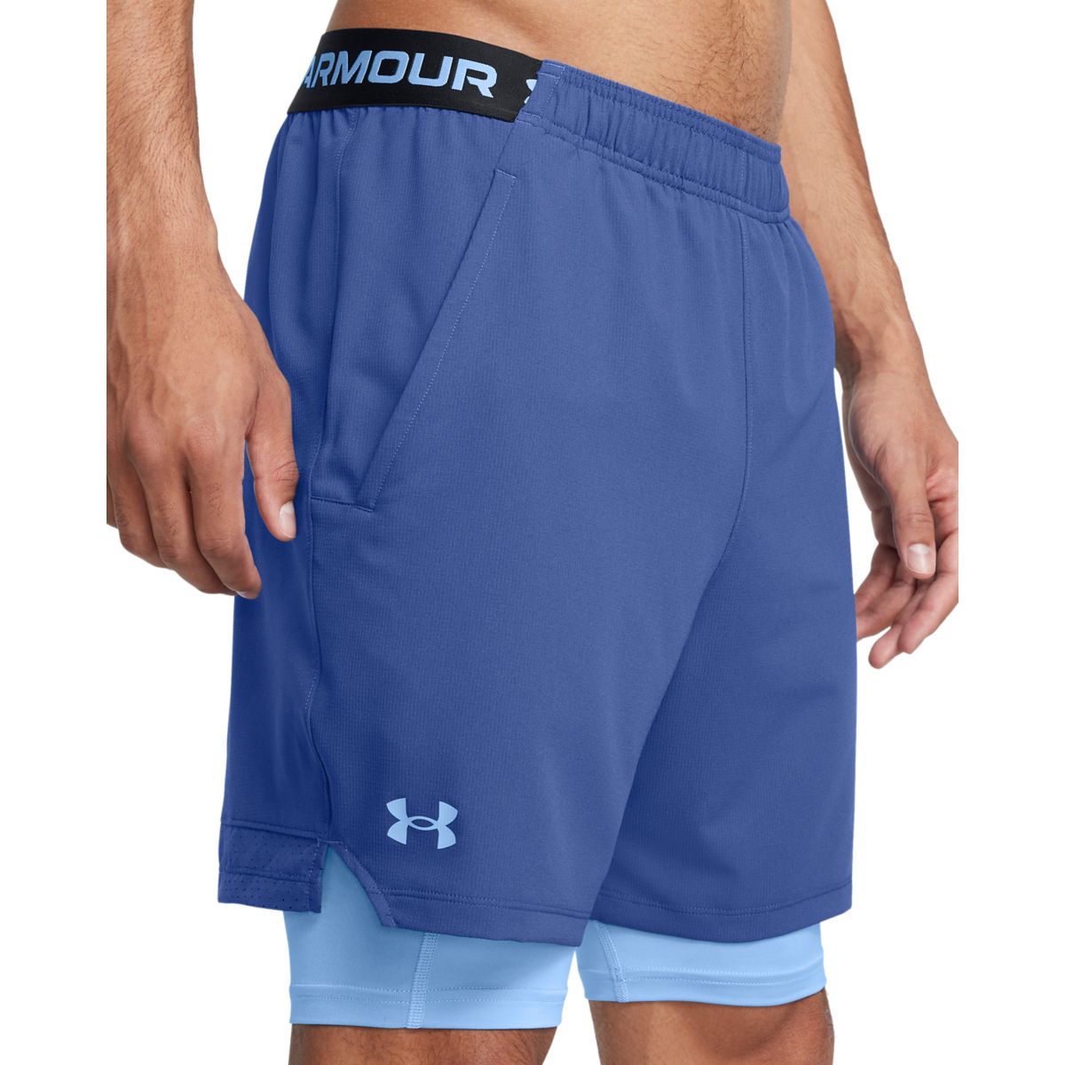 Under Armour Mænd - Vanish Woven 2-in-1 Shorts - Tech Blue XXL