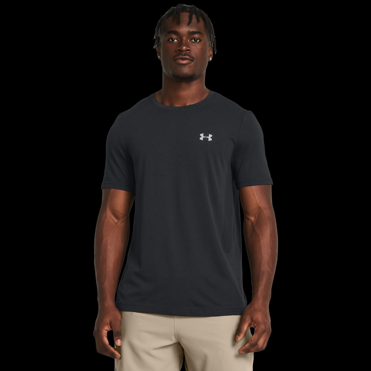 Under Armour Mænds - Vanish Seamless SS - Black 3XL