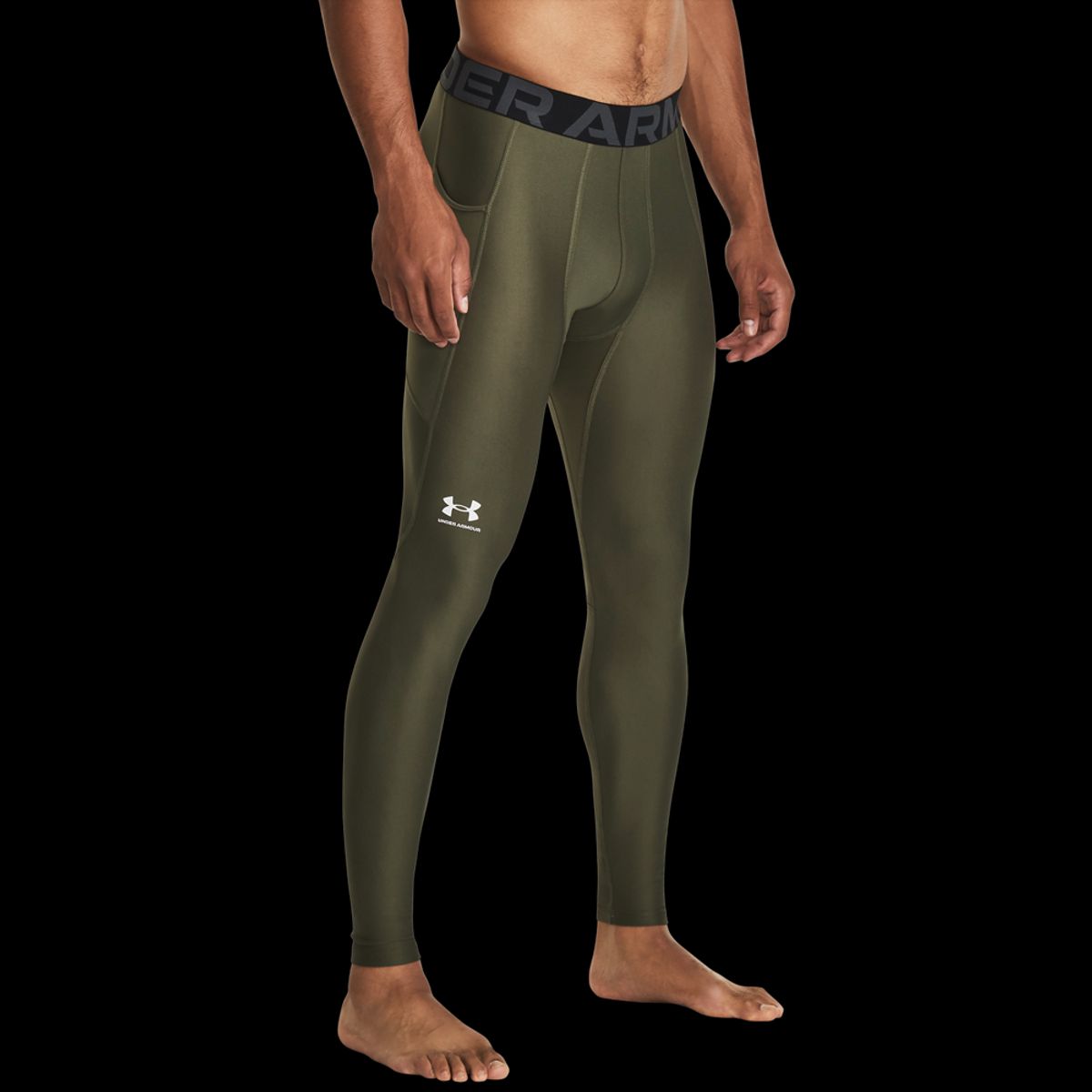 Under Armour Mænds - HeatGear Leggings - Marine Green M