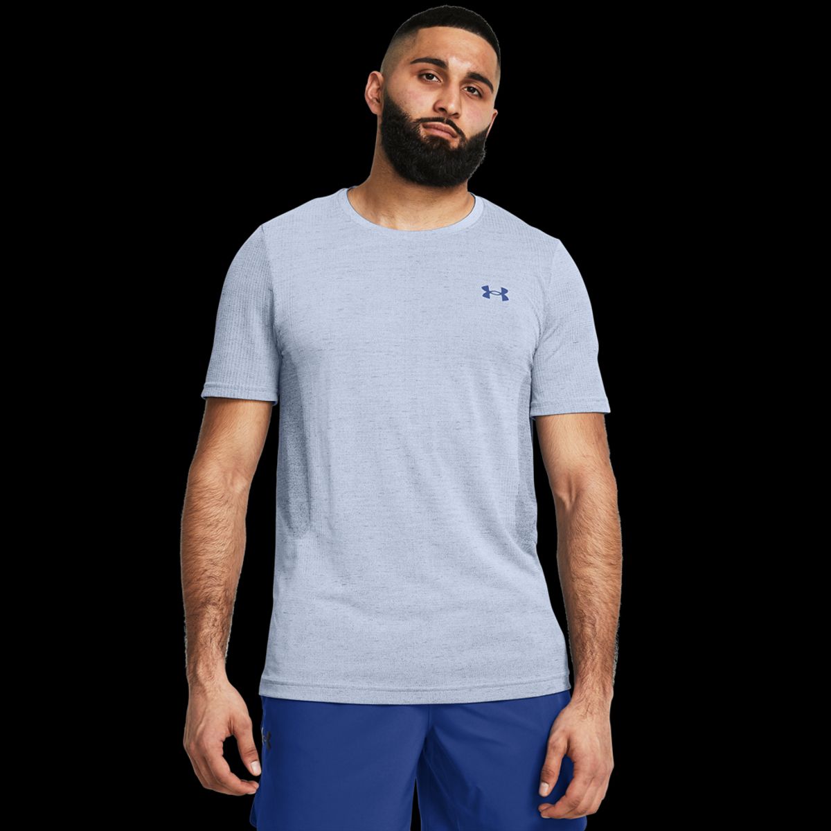 Under Armour Mænds - Vanish Seamless SS - Horizon Blue XL