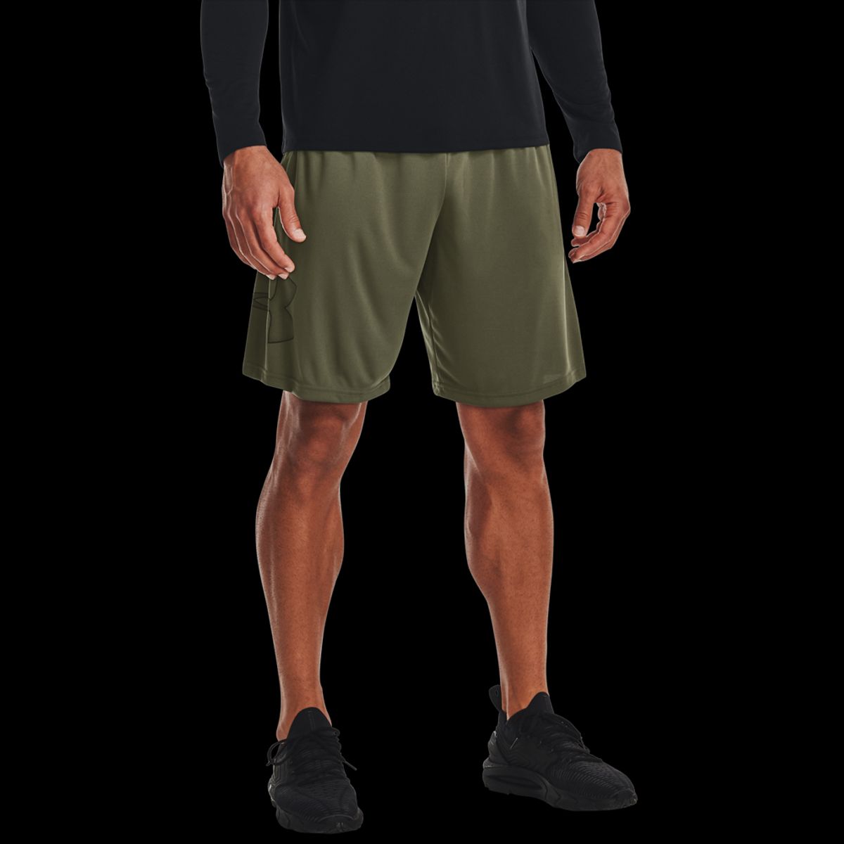 Mænds Under Armour - Tech Graphic Shorts - Marine Green L