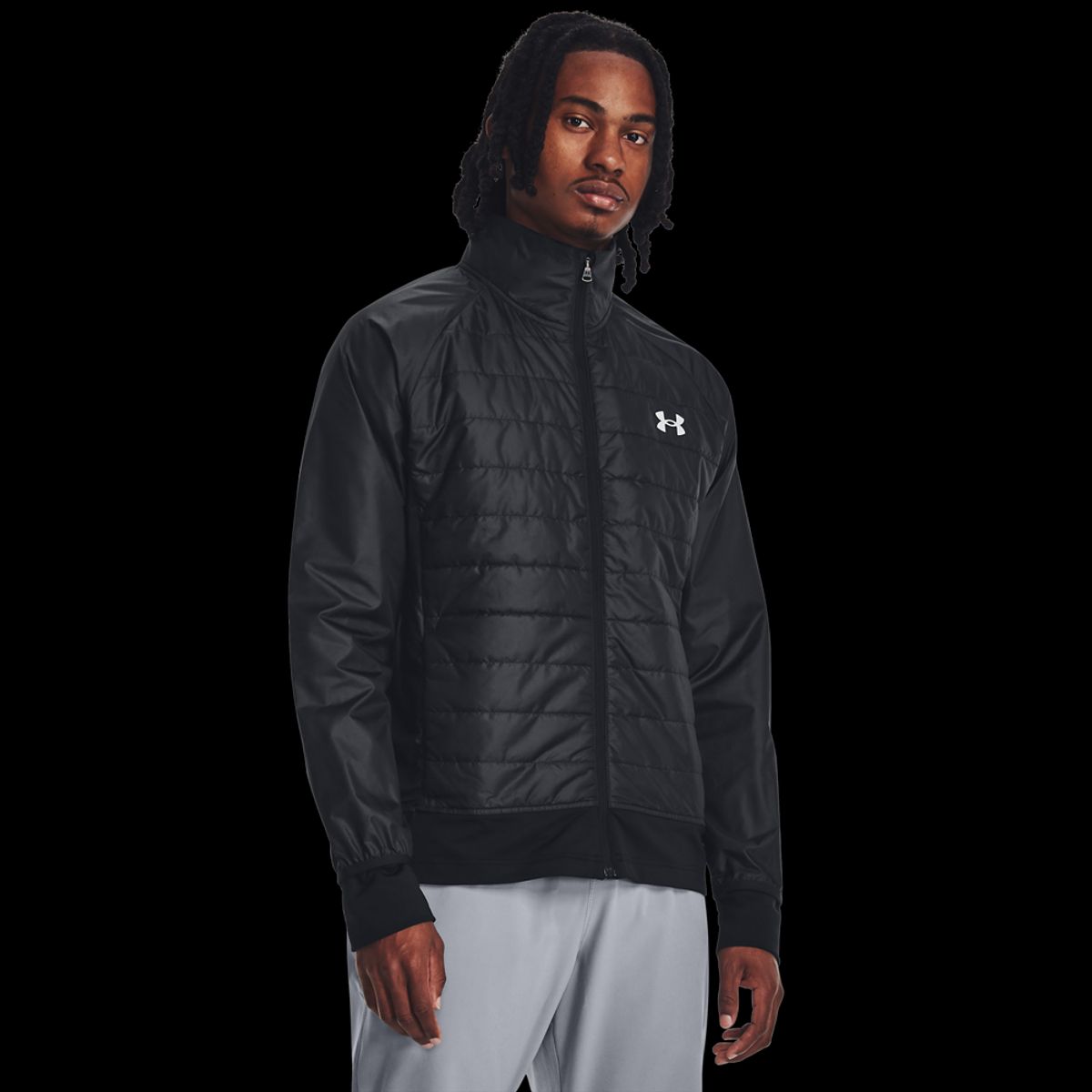 Under Armour Mænds - Storm Insulate Run Jacket - Black XL