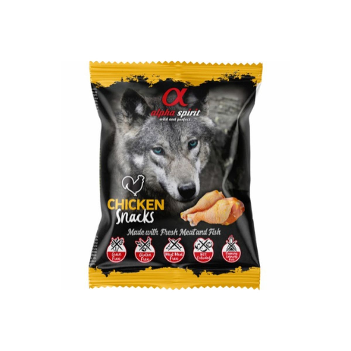 Alpha Spirit Snack m. kylling 50 g