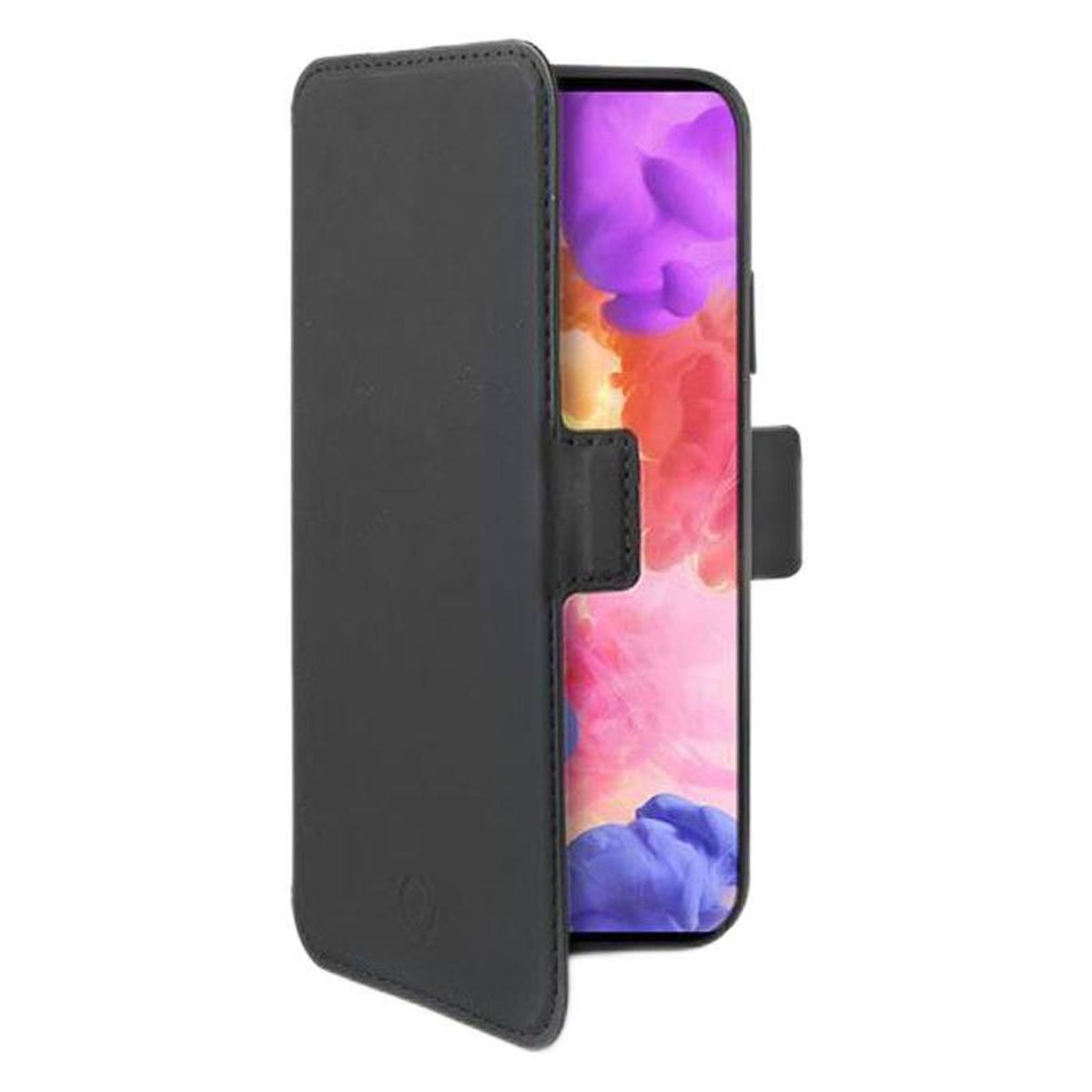 Celly Prestige Huawei P30 Pro Cover med magnetluk, Sort