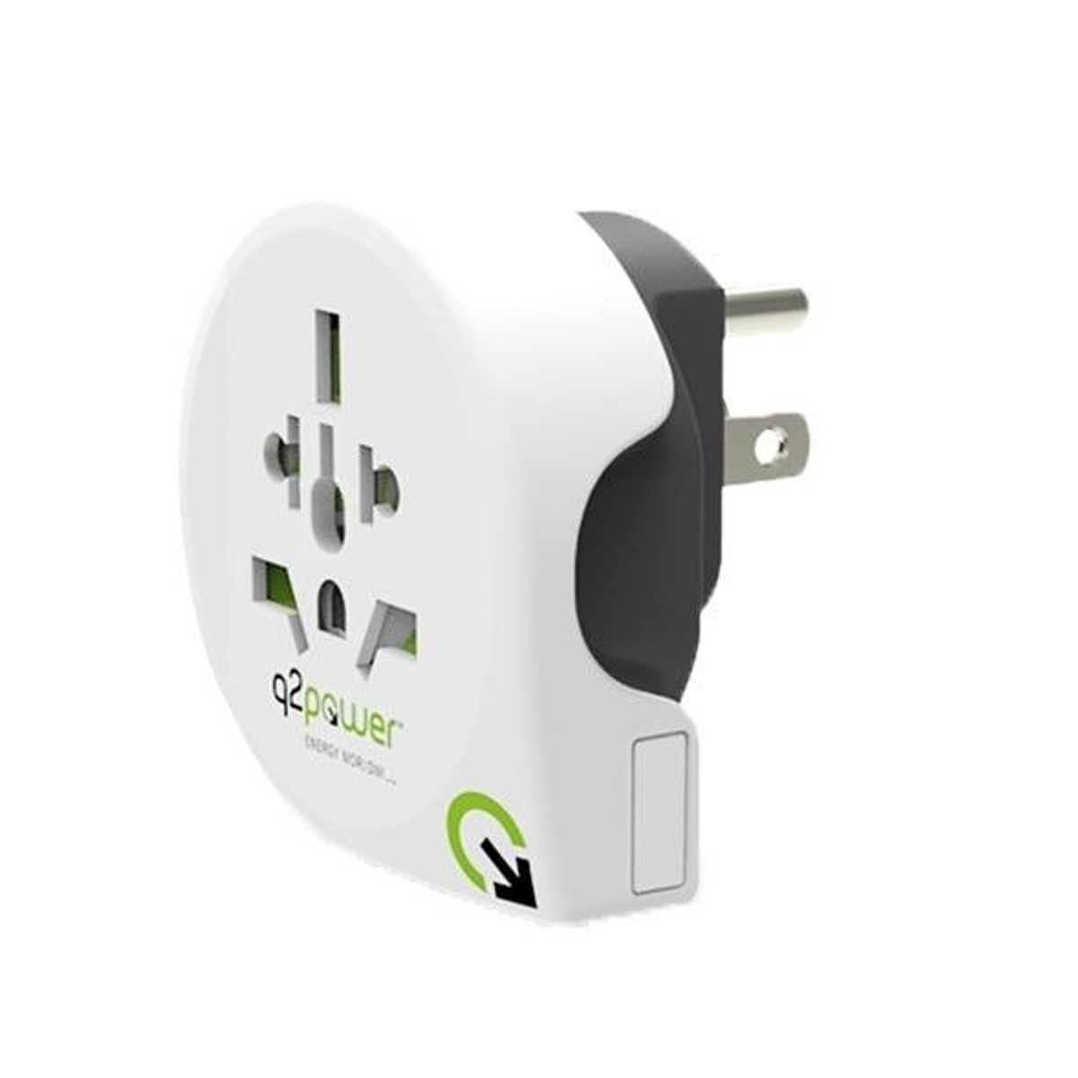 Q2Power World to USA Rejseadapter