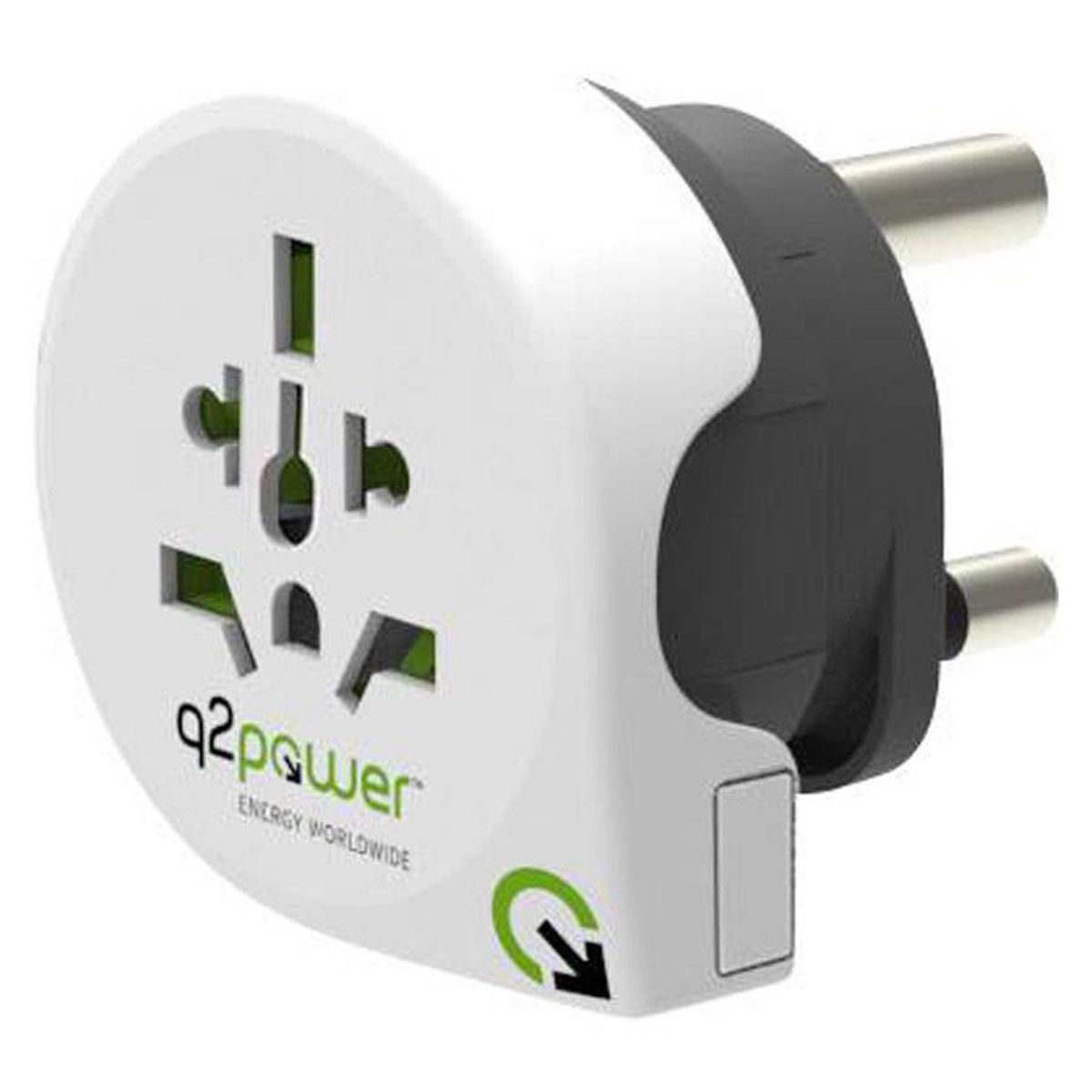 Q2Power World to South Africa Rejseadapter