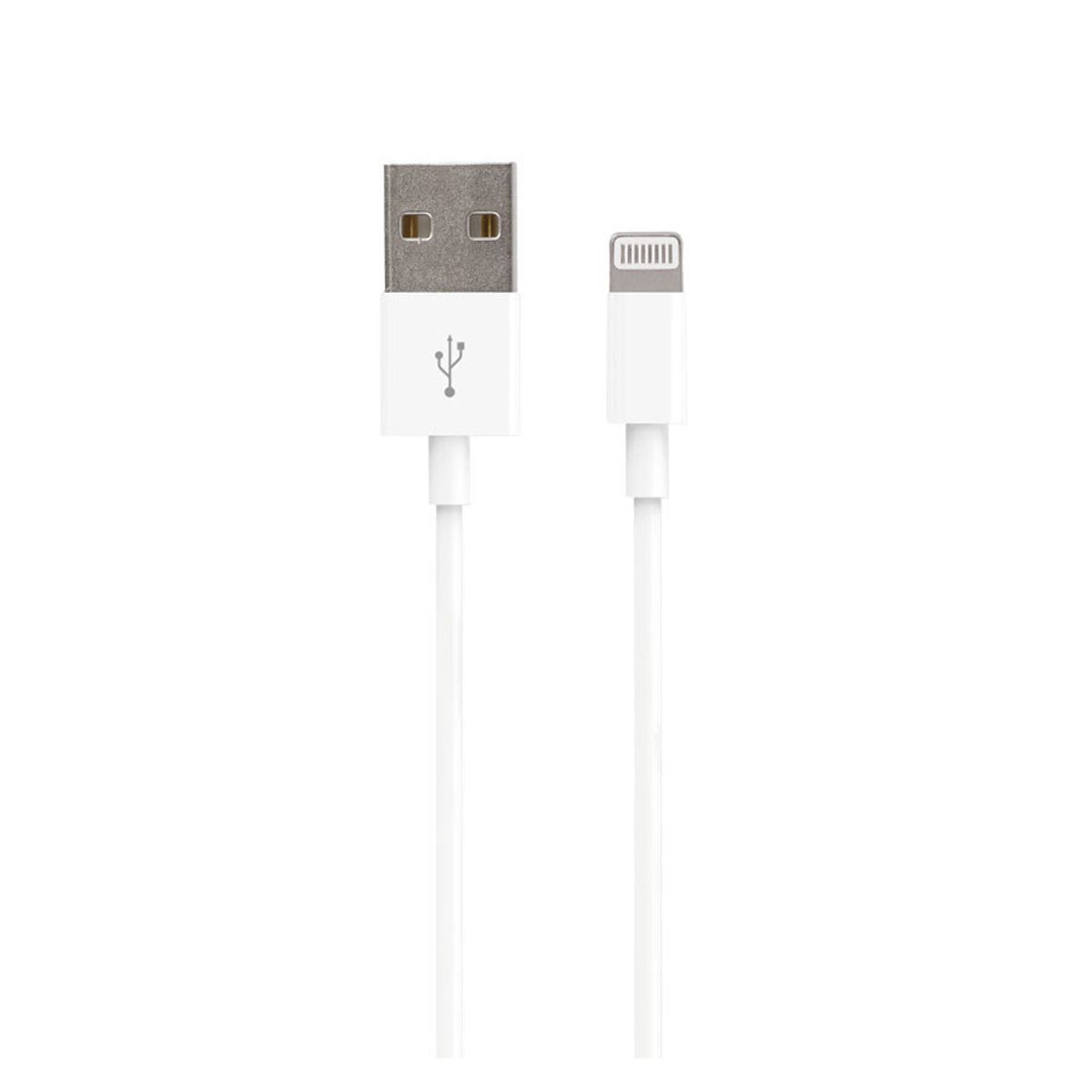 Forever 3m USB-A - Lightning Kabel, Hvid