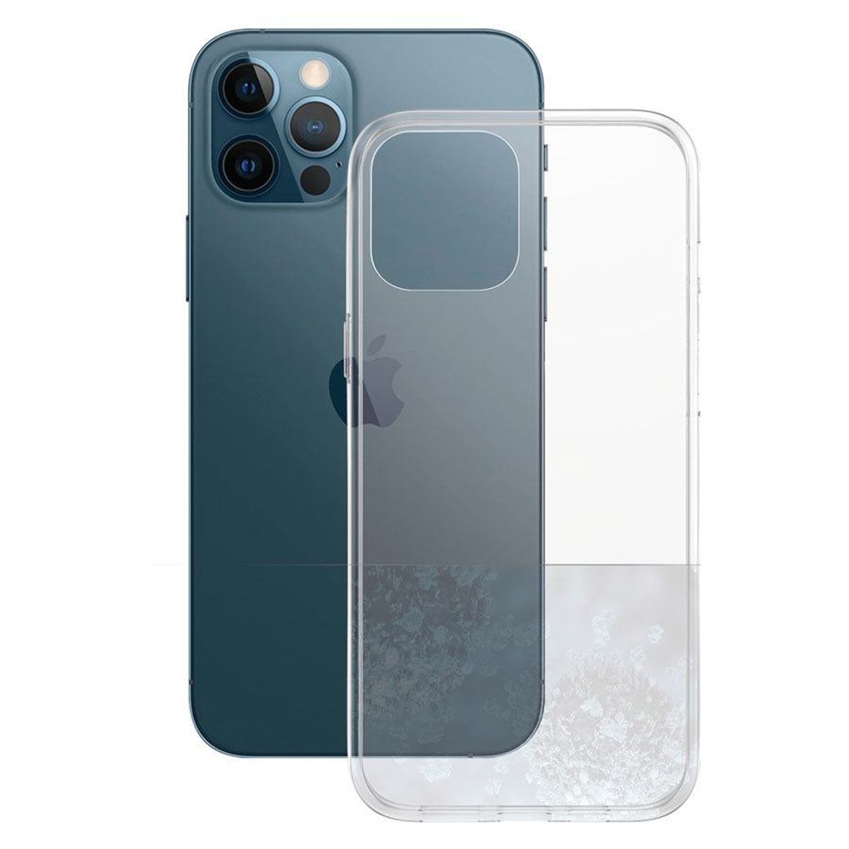 PanzerGlass 2-i-1 pakke, Skærmbeskyttelse og TPU Cover til iPhone 12 Pro Max