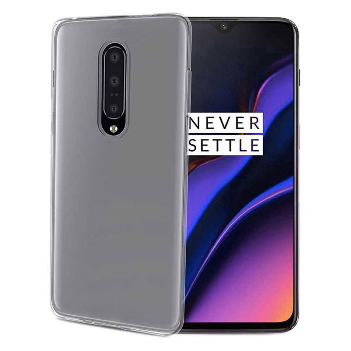 Celly Gelskin OnePlus 7 Soft TPU Cover, Transparent