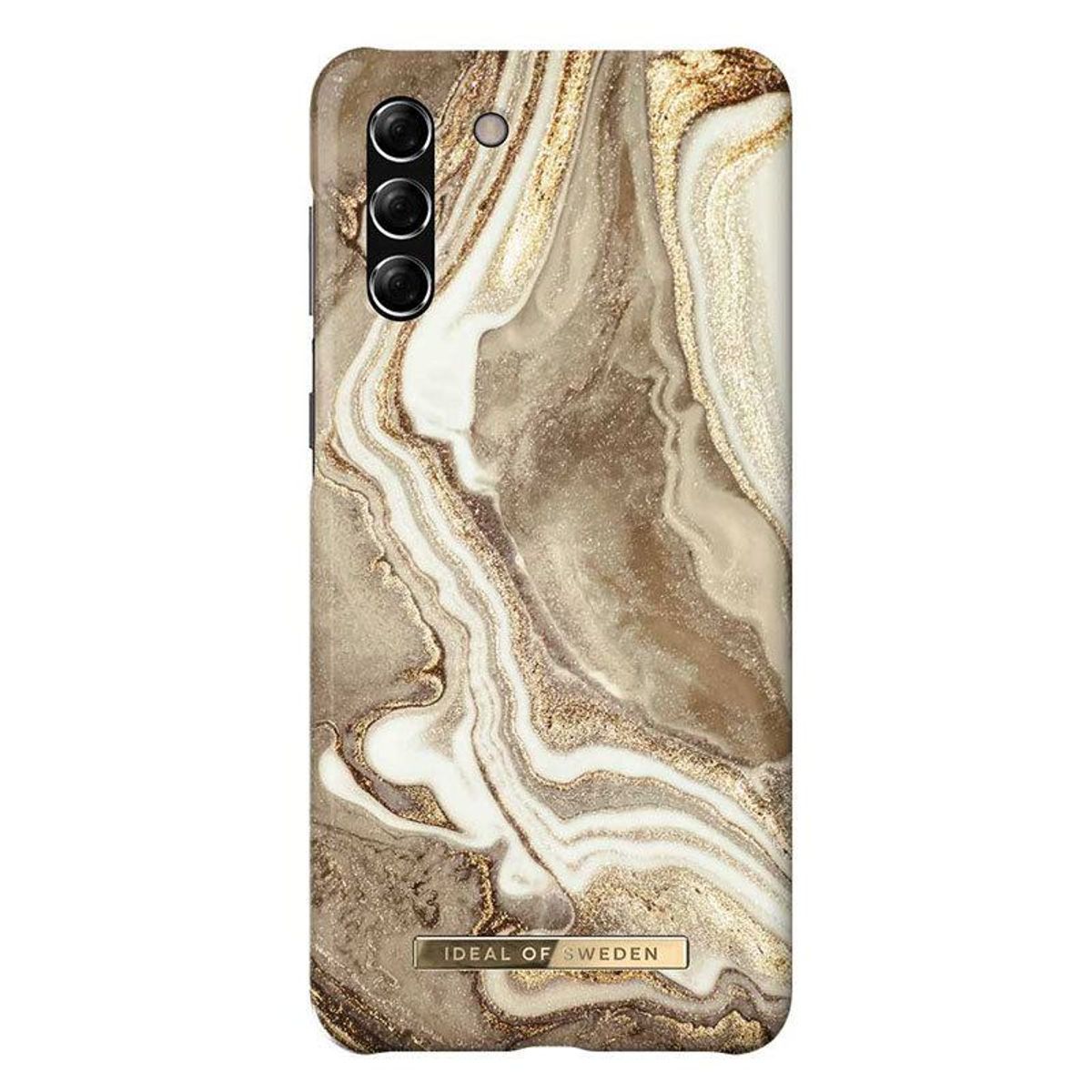 iDeal Of Sweden Samsung Galaxy S21+ Fashion Cover, Golden Sand Marble