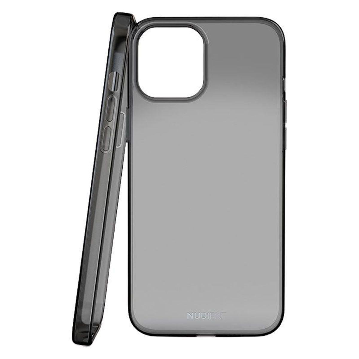 Nudient Thin iPhone iPhone 12 Pro Max TPU Cover, Sort Transparent