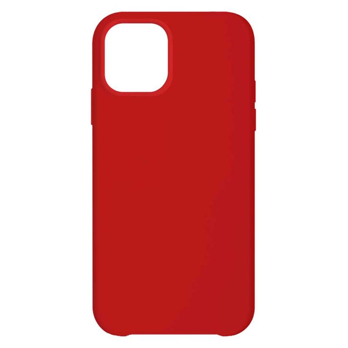 Key iPhone 12 Mini Silikone Cover, True Red