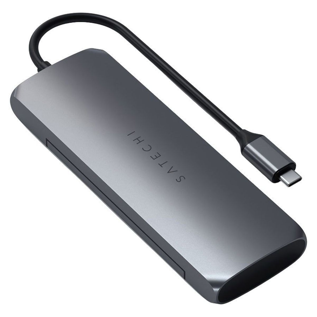 Satechi USB-C Hub med indbygget SSD kabinet, Space Grey