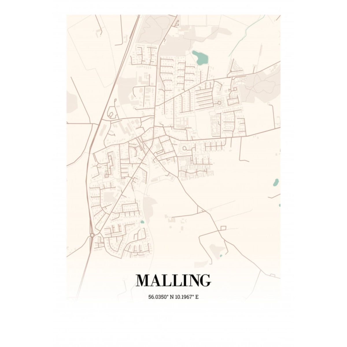 Malling 50x70 cm (B2)