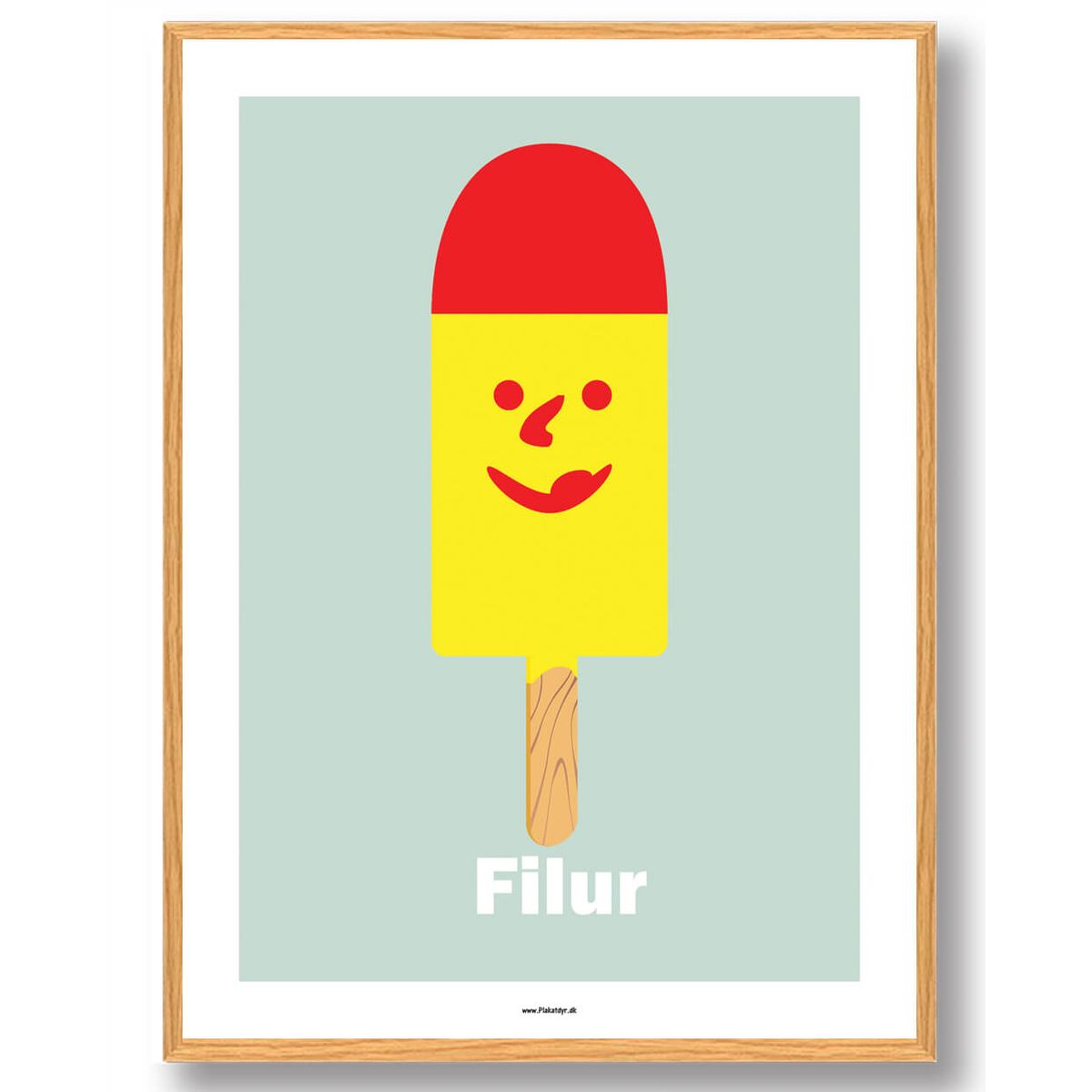 Filur - plakat (Størrelse: L - 50x70cm (B2))