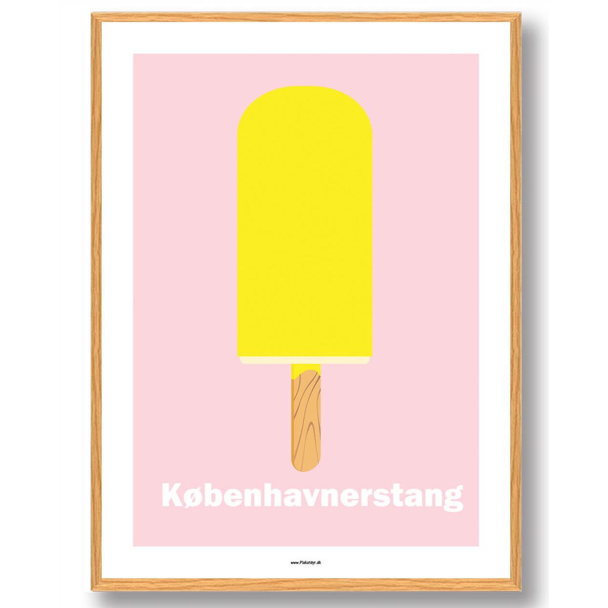 Københavnerstang - plakat (Størrelse: L - 50x70cm (B2))