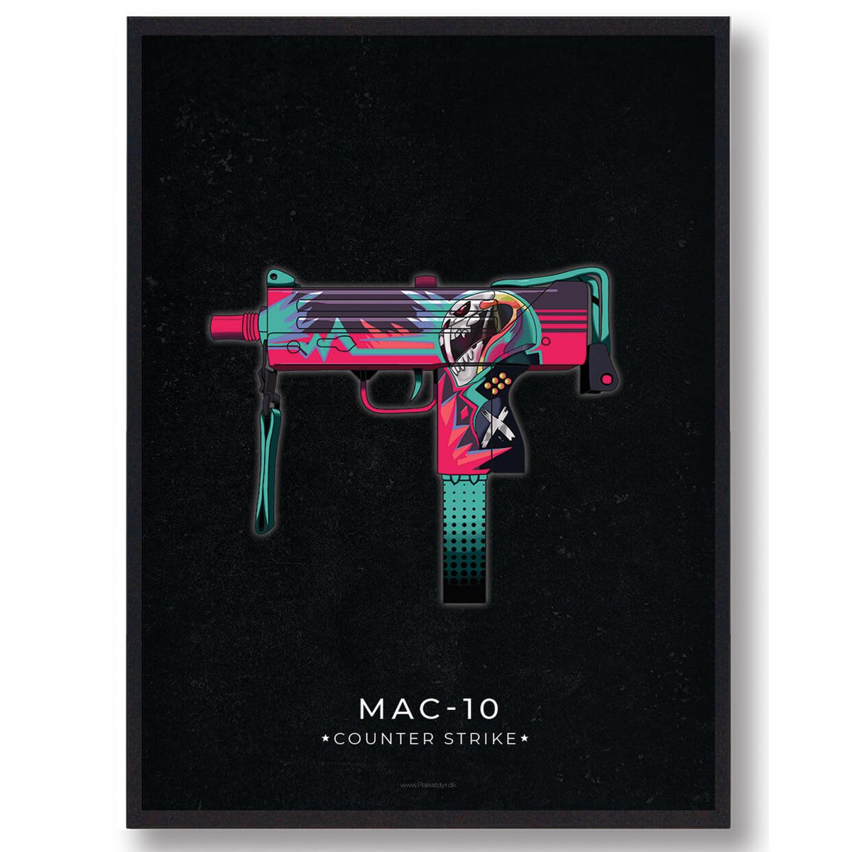 Mac 10 - CS gamerplakater (Størrelse: L - 50x70cm (B2))