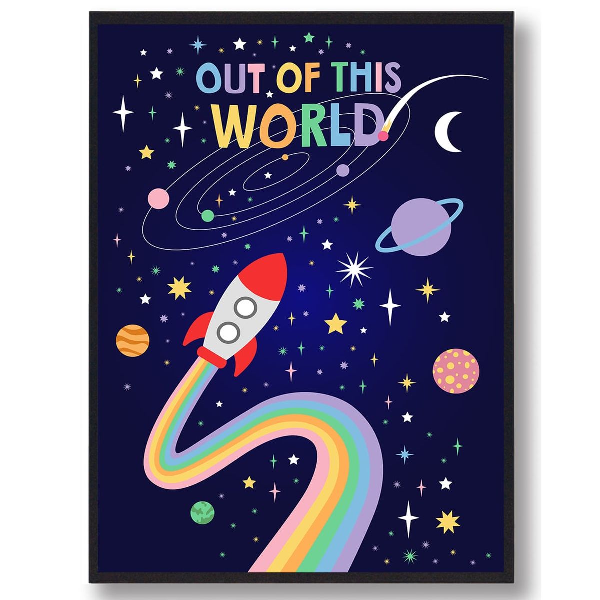 Out of This World - plakat (Størrelse: L - 50x70cm (B2))